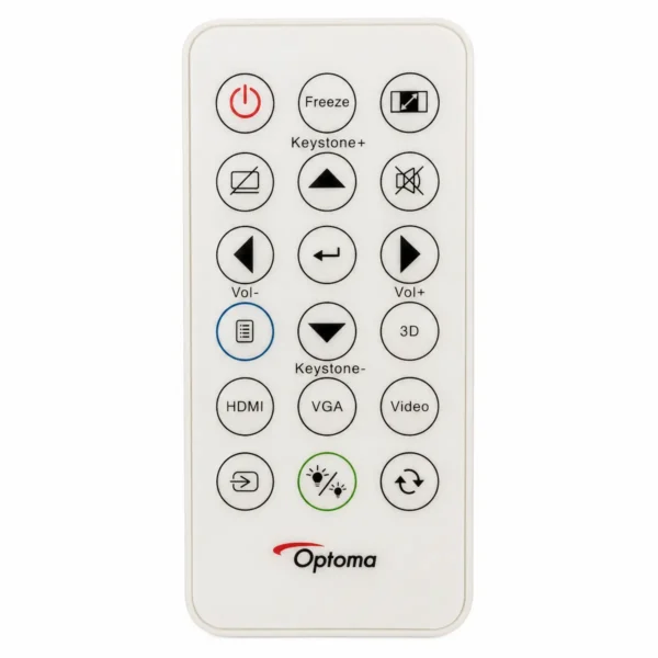 Projector Remote Control for Optoma H112e, H182X, S312, W312, X315 & More
