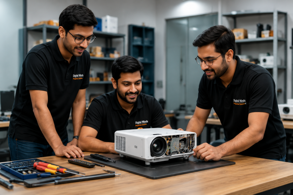 Projector Repair Service India – Digital Minds Repair Team