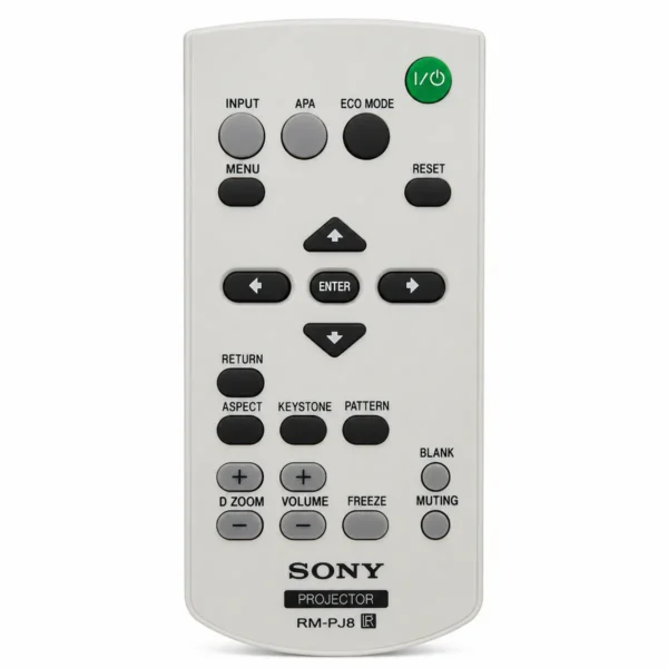 Sony Projector Remote Control for VPL-CS21, VPL-DX10, VPL-EX130, VPL-TX70 & More