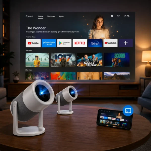 ZEGO A004 Smart Projector Android – Buy Online India